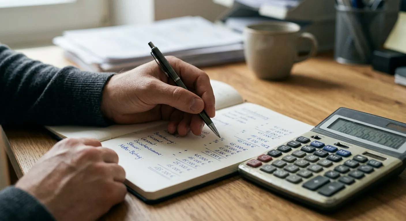 Kalkulation der tatsächlichen Auszahlung nach Bonusbedingungen