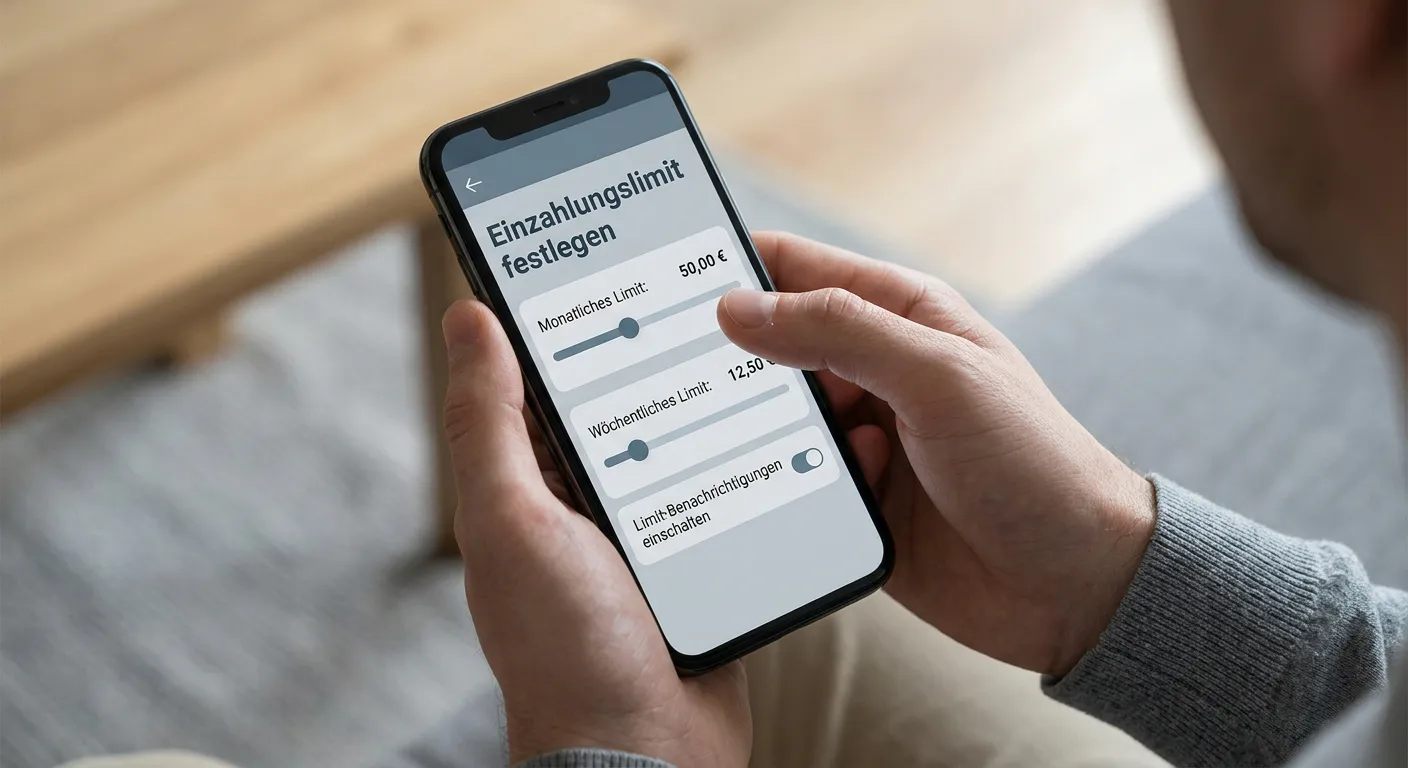 Einstellung persönlicher Limits beim Online-Wetten