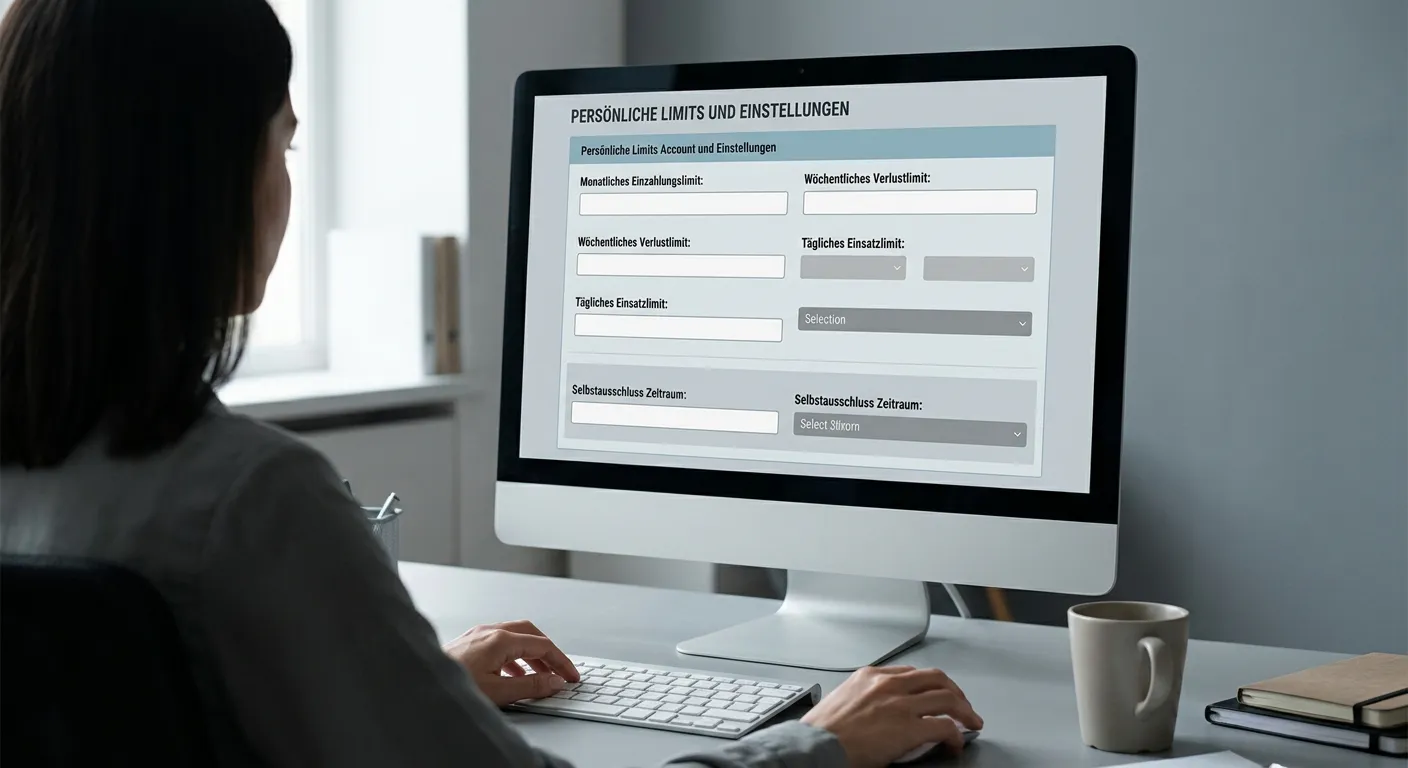 Einstellung monatlicher Einzahlungslimits im Online-Wettkonto