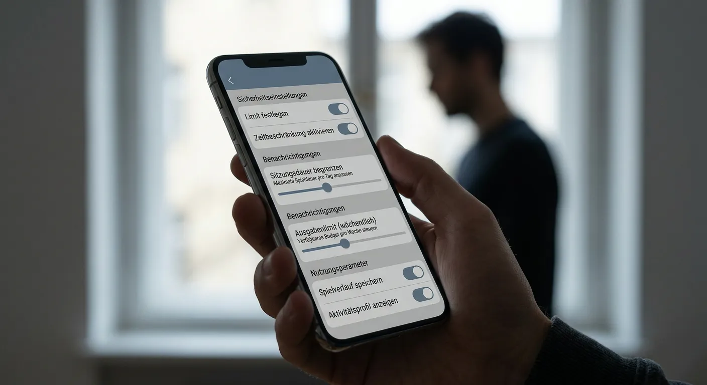 Einstellungen für verantwortungsvolles Spielen bei Online-Wettanbietern