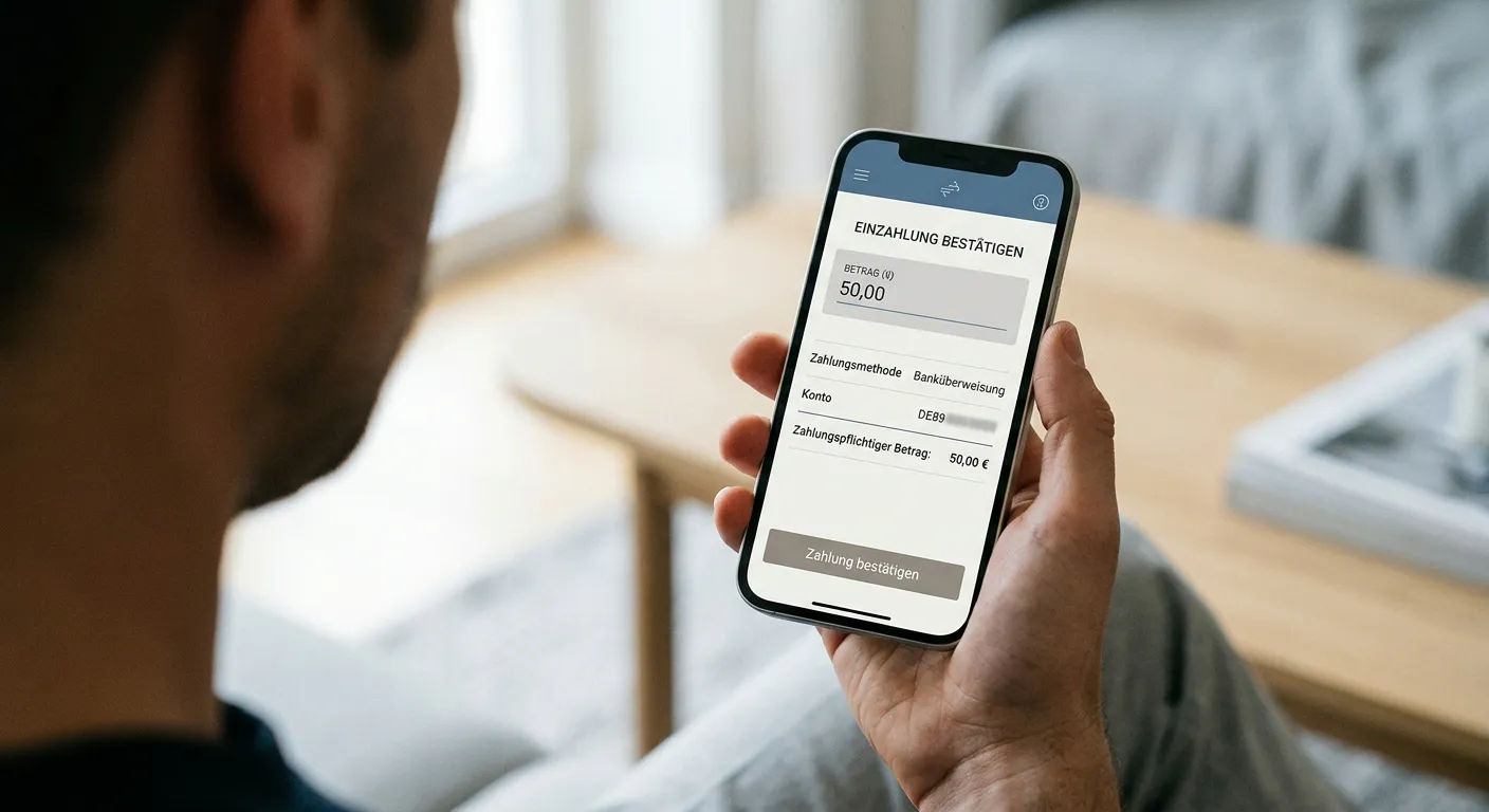 Ablauf einer Trustly-Zahlung vom Sportwetten-Konto zum Girokonto