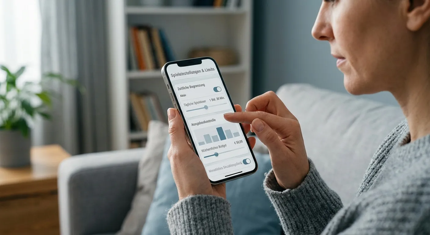 Einstellung von Limits und Kontrollfunktionen in einer Wett-App