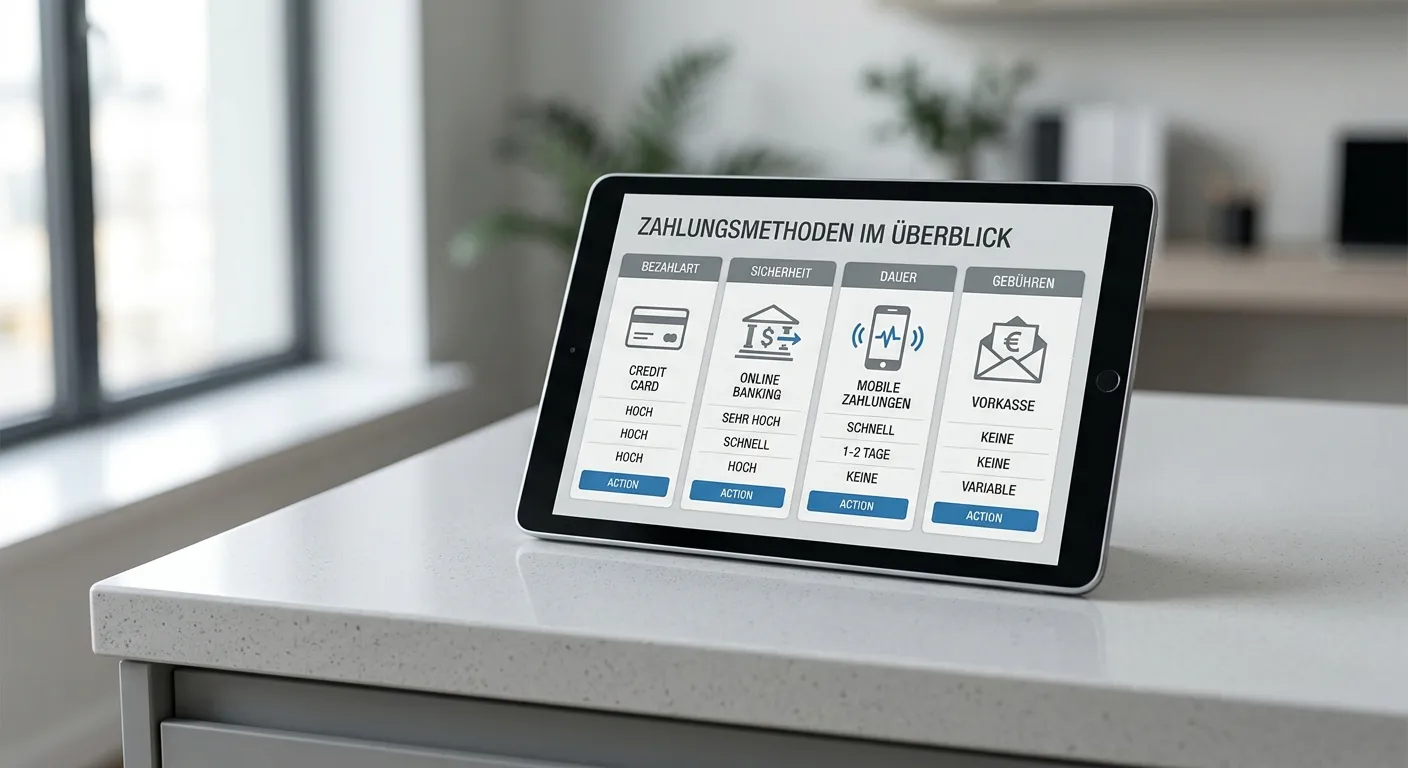 Verschiedene Zahlungsoptionen bei deutschen Wettanbietern